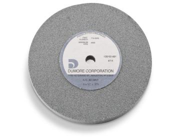 Grinding Wheel for Dumore Series 57 Tool Post Grinders | 5" Diameter, 1/2" Thick, 3/8" Hole, Code 4 | Dumore 774-0203