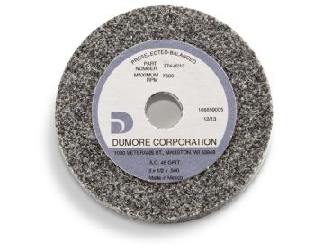 Grinding Wheel for Dumore Series 12 & 25 Tool Post Grinders | 3" Diameter, 1/2" Thick, 1/2" Hole, Code 1 | Dumore 774-0213