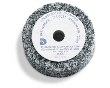 Grinding Wheel for Dumore Series 57 Tool Post Grinders | 1 1/2" Diameter, 1/2" Thick, 1/4" Hole, Recessed, Code 1 | Dumore 774-0031
