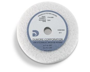 Grinding Wheel for Dumore Series 57 Tool Post Grinders | 3" Diameter, 1/2" Thick, 3/8" Hole, Code 3 | Dumore 774-0080