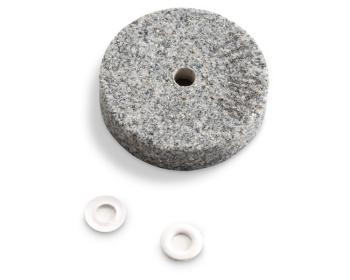 Grinding Wheel for Dumore Series 57 Tool Post Grinders | 1" Diameter, 1/4" Thick, 1/8" Hole, Recessed, Code 1 | Dumore 774-0018